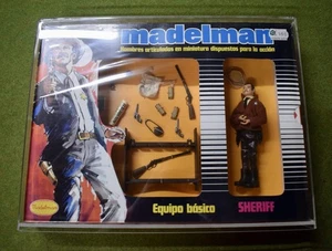 Vintage Madelman Sheriff Action Figure Play Set - Picture 1 of 2