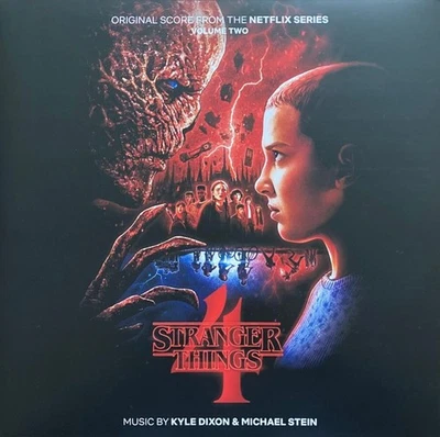 Stranger Things Season 4 Volume 2 - SCORE 2 x LP Colored Vinyl SEALED NEW RECORD Foto 1 de 3