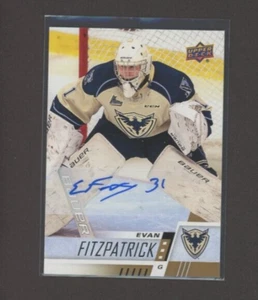 2017-18 Upper Deck CHL Autographs #60 Evan Fitzpatrick - Bild 1 von 1