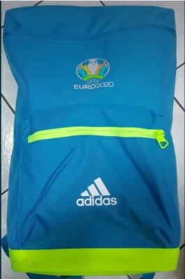 Adidas Mochila Bolsa de Fútbol Euro 2020 Mochila Oficial Azul Nueva Edición Personal - Imagen 1 de 4