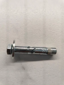 Tassello in acciaio 10mm x 50mm vite 8mm - 2 pezzi - Foto 1 di 4