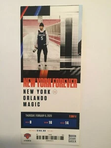 Boleto de los New York Knicks vs Orlando Magic 6 de febrero de 2020 - Imagen 1 de 1