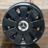 black 4x16" Wheel trims wheel covers for Mercedes Sprinter II 16"  red