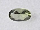 .180 carats faceted 5x3x2mm OVAL Moldavite gem Jewelry for jewelers with C.O.A.