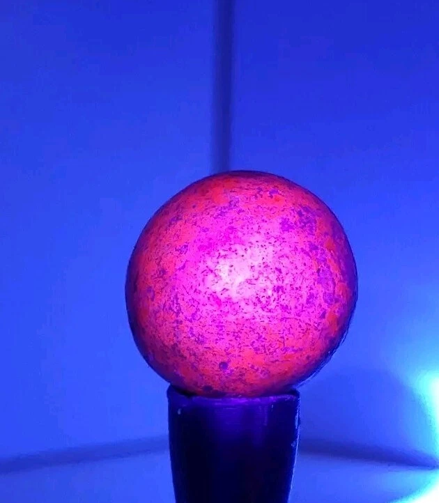 Rare Antique Huge Granite Marble Shooter .9" German Handmade  - Image 1 of 4