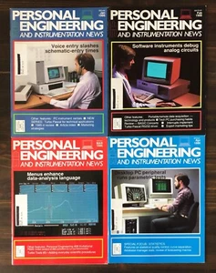 1986 Personal Engineering And Instrumentation News Magazine - Lot of 12 - Picture 1 of 6