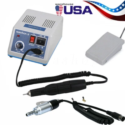 Dental Lab Marathon Electric Micromotor Polishing Unit / 35K rpm Motor Handpiece - Image 1 of 4