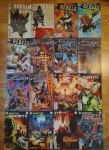 Earth 2 Society, Absolute Power, REBELS..... set di 16 DC Comics - Foto 1 di 1
