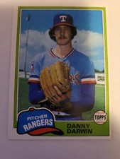 1981 Topps DANNY DARWIN #22 EX/NM