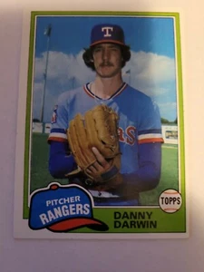 1981 Topps DANNY DARWIN #22 EX/NM - Picture 1 of 1