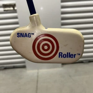 Beginner Snag Roller Putter 34" Golf Club Blue White Target Snagrip Bigger Than - Picture 1 of 9