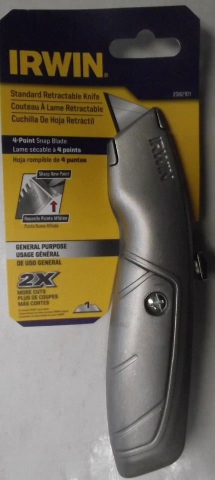 Cuchillo utilitario Irwin 2082101 con hoja Foto 1 de 1