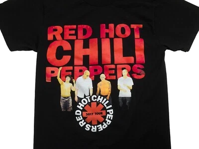 Camiseta Red Hot Chili Peppers Para Hombre L Rock Band Tour 2017 AOP Y2K 90s RHCP De Colección Foto 1 de 4