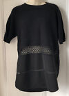 Marks And Spencer Per Una Short Sleeve Tunic Top Black Size 12 Bnwt Playful Chic