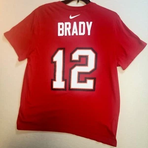 Tom Brady  #12 XL The Nike Tee Tampa Bay Bucs UA 23 L 28 - Picture 1 of 6