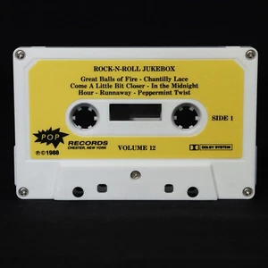 Rock-N-Roll Jukebox Vol. 12 Cassette Tape Only, No Case, 1988 Golden Oldies, Pop - Picture 1 of 3