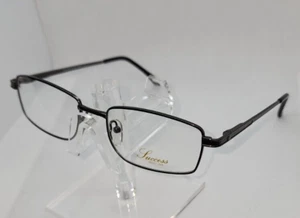 SUCCESS SS-260 MEN'S METAL EYEGLASSES 51-17-135 GUNMETAL WITH SOFT CASE - Picture 1 of 2