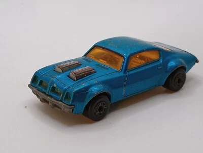 VTG. 1975 Matchbox Superfast No. 4 Pontiac Firebird 1:64 Diecast England - Image 1 of 4