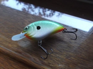 Custom Painted Spro John Crews Little John 50 Green Shad G Finish - Bild 1 von 4