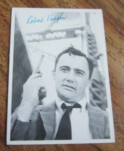 1965 Topps Man from U.N.C.L.E. #30 Robert Vaughn Trading Card - Bild 1 von 2