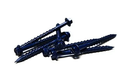 TRINITY FASTENER (50) 3/16"x2-1/4" Concrete/Masonry Screw Anchors (Tapcon) *LGR QTY IN OUR STORE*