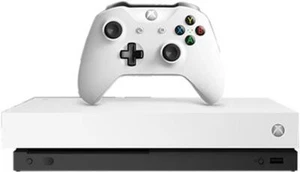 Microsoft Xbox One X 1TB Video Game Console Robot White + Games BUNDLE - Picture 1 of 1