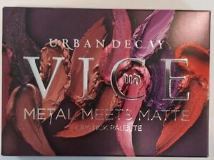 Urban Decay~Metal Meets Matte~Lipstick Palette~NEW 100%Authentic~FAST SHIP!!!