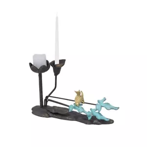 Dale Tiffany Springdale 6" Songbird Candle Holder (Candles Not Included) - 833CH - Picture 1 of 1