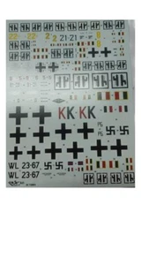 Decals ANR Italian Luftwaffe Fighters-Bombrs-Trasports 1/72 - 72003 - Imagen 1 de 1