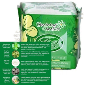 Pantyliner bio serviette hygiénique serviette à base de plantes pour femmes usage quotidien culotte doublure en coton neuve