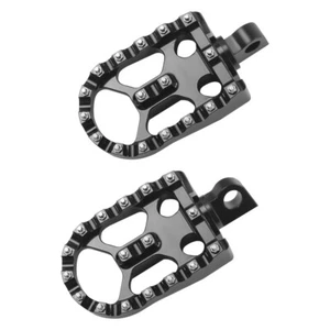 Driver 10MM CNC Footpegs Racing / Dirty / Off Road Bike For Suzuki LTF400F 4x4 - Imagen 1 de 15