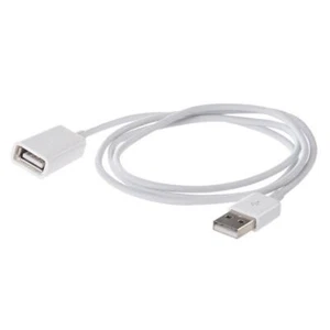 Câble d'extension USB 1m, câble de charge de données d'extension mâle vers femelle pour la maison - Photo 1/20