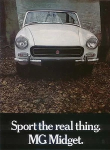 MG Midget original UK Sales Brochure circa 1970 Pub. No 2723 - Picture 1 of 1