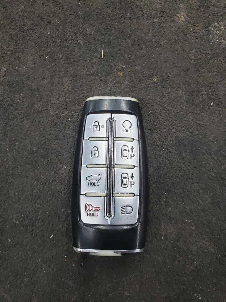 21 22 23 24 GV80 Key Fob/Remote 8 Button Smart Key ID# 95440T6011  (SEE NOTES) - Image 1 of 4