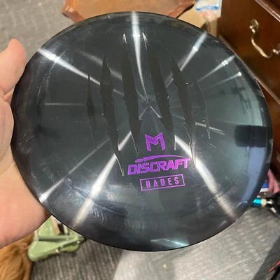 ⚫️NEGRO⚫️ DISCRAFT ESP 6X CLAW HADES DISCO GOLF DRIVER PAUL MCBETH NEGRO/B 170-2G Foto 1 de 3