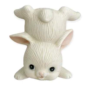 Homco weißer Hase 1454 Figur - Bild 1 von 6