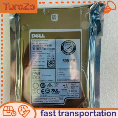 DELL Hard Disk Drive SFF 15K RPM 5122.5" 600GB ST600MP0036 0FPW68 SAS 12 Gbps - Image 1 of 4