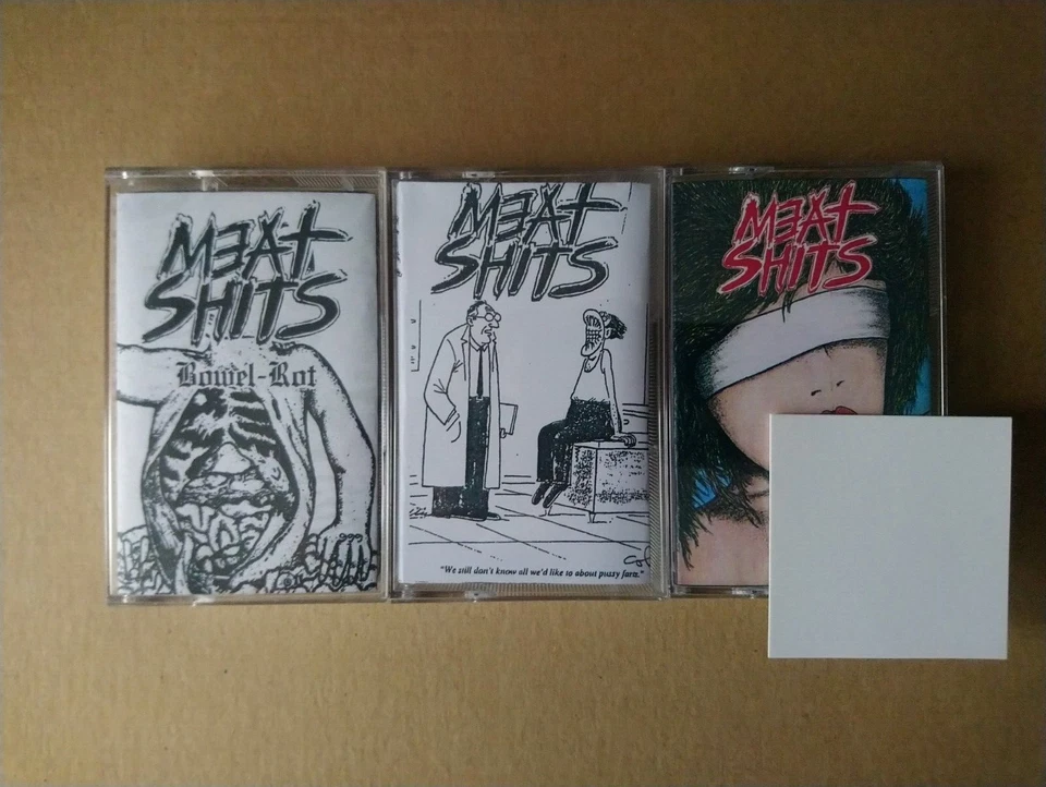 MEAT SHITS MC Lot, AxCx Impetigo Repulsion Fornicator Mortician Infester Siege - Image 1 of 1