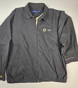 Ford Kentucky Truck Plant Jacket Black Large Zip - Picture 1 of 14