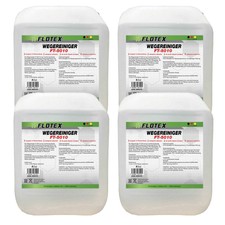 Flotex Wegereiniger Konzentrat, 4 x 5L Steinreiniger für Terasse und Pflaster