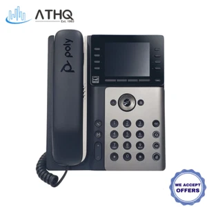 Poly Edge E300 IP Desk Phone 2200-87815-001 - Picture 1 of 6