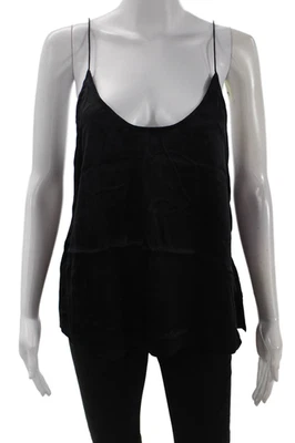 Cami NYC Women Camisole Lace-Up Black Sleeveless Cotton Blend Size L - Image 1 of 4