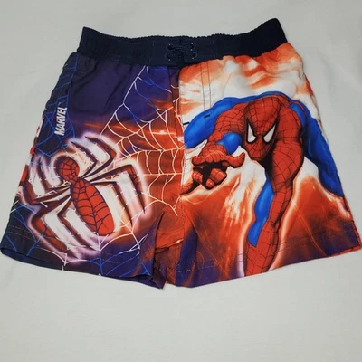 Marvel Spiderman Swim Trunks Size 18 Months - Image 1 of 4