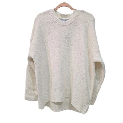 Antonio Melanie Oversize Women's Ivory Crewneck Pullover Sweater Size XL - Image 1 of 4