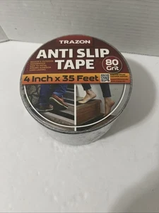 Grip Tape - Heavy Duty anti Slip Tape for Stairs Outdoor/Indoor Waterproof 4Inch - Picture 1 of 3