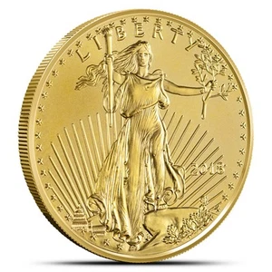 2018 1/2 oz American Gold Eagle Coin - Picture 1 of 2