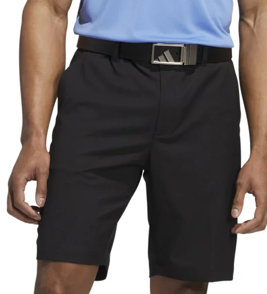 ADIDAS Golf 3-Stripe Men's 36 Black /Gray Stripes 2 Pockets Athletic Shorts