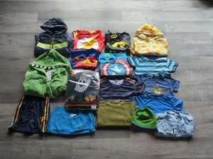 Konvolut Jungen Kleidung Größe 110 / 116 T-Shirt Hose Pullover Kostüm (17 Teile) - Bild 1 von 8