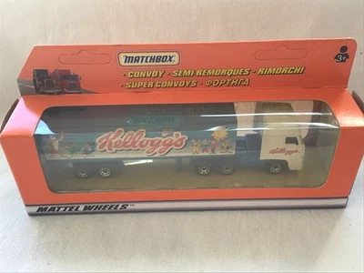 MATCHBOX CONVOY DAF 3300 KELLOGGS (1998) - BOXED - Image 1 of 4