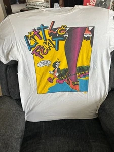VINTAGE LITTLE FEAT "It Choice Mon" Tour 1989 X-Large EXC- 2-sided - Picture 1 of 5